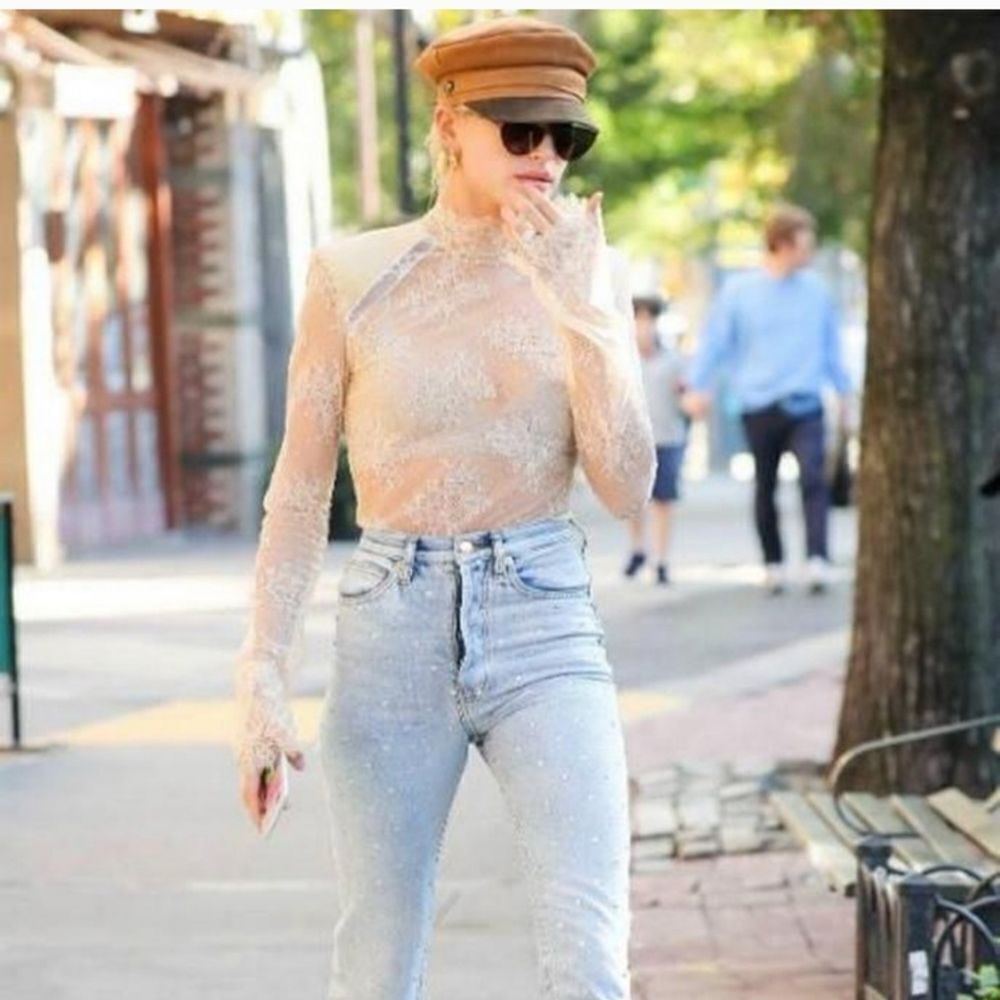 Lack of Color Lola Suede Leather Cap Colaboration Free People - Picture 4 of 16